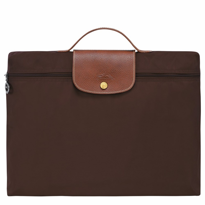 Brown Longchamp Le Pliage Original S Women's Briefcase Bags